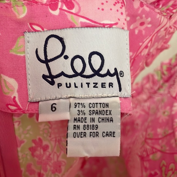 Lilly Pulitzer Vintage “Beach Blanket Bingo” Spaghetti Strap Top - Picture 3 of 5